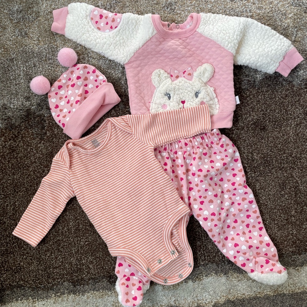 3 month little girl set